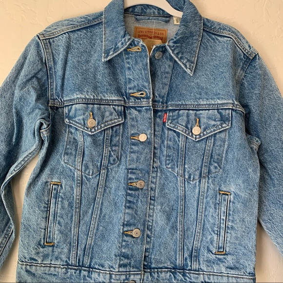 Levi’s Ex-Boyfriend Trucker Jacket NWT - Picture 7 of 8